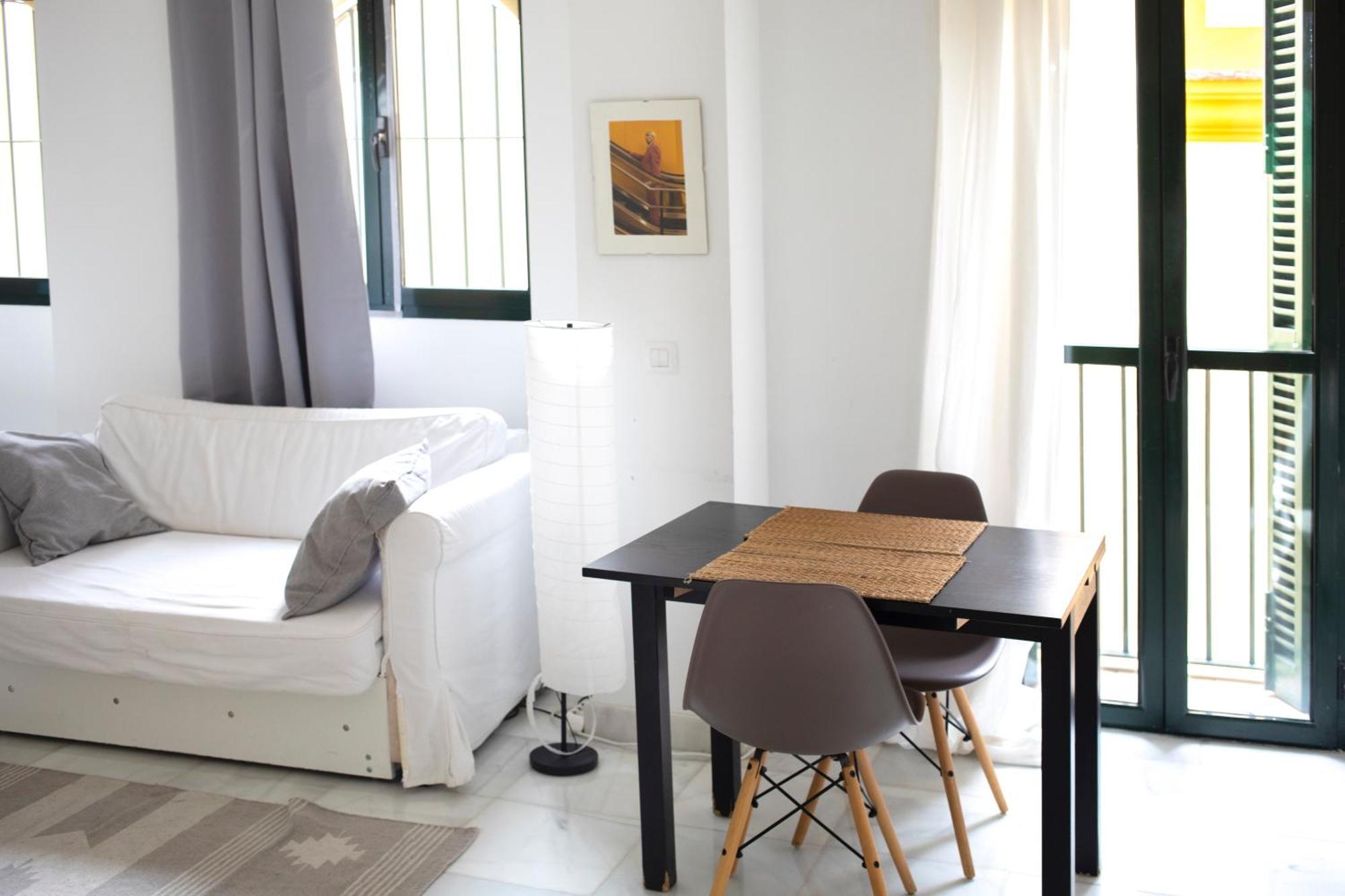 Апартаменты Atico Con Balcon En Pleno Centro Севилья Экстерьер фото